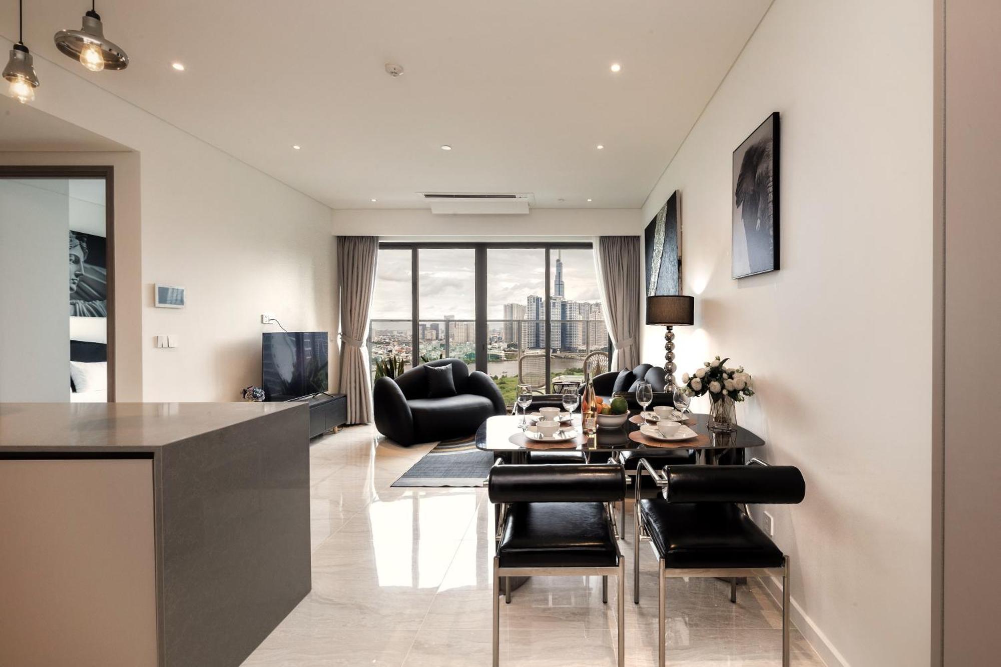 The Opera Apartment Cental Saigon Free Pool-Gym-Sauna Room- Golf Mini โฮจิมินห์ซิตี้ ภายนอก รูปภาพ